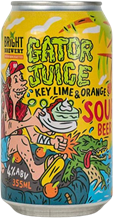 Bright Brewery Gator Juice Key Lime & Orange Sour 4.0% 355ml